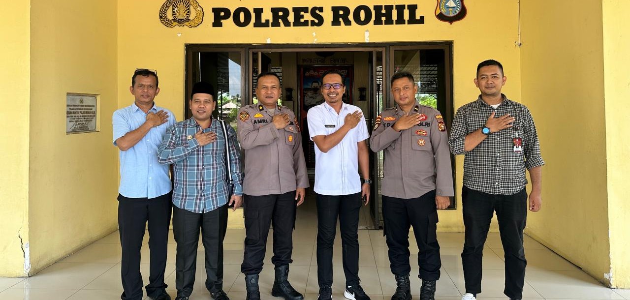 Polres Rohil Terima Audiensi Dari KPID Riau