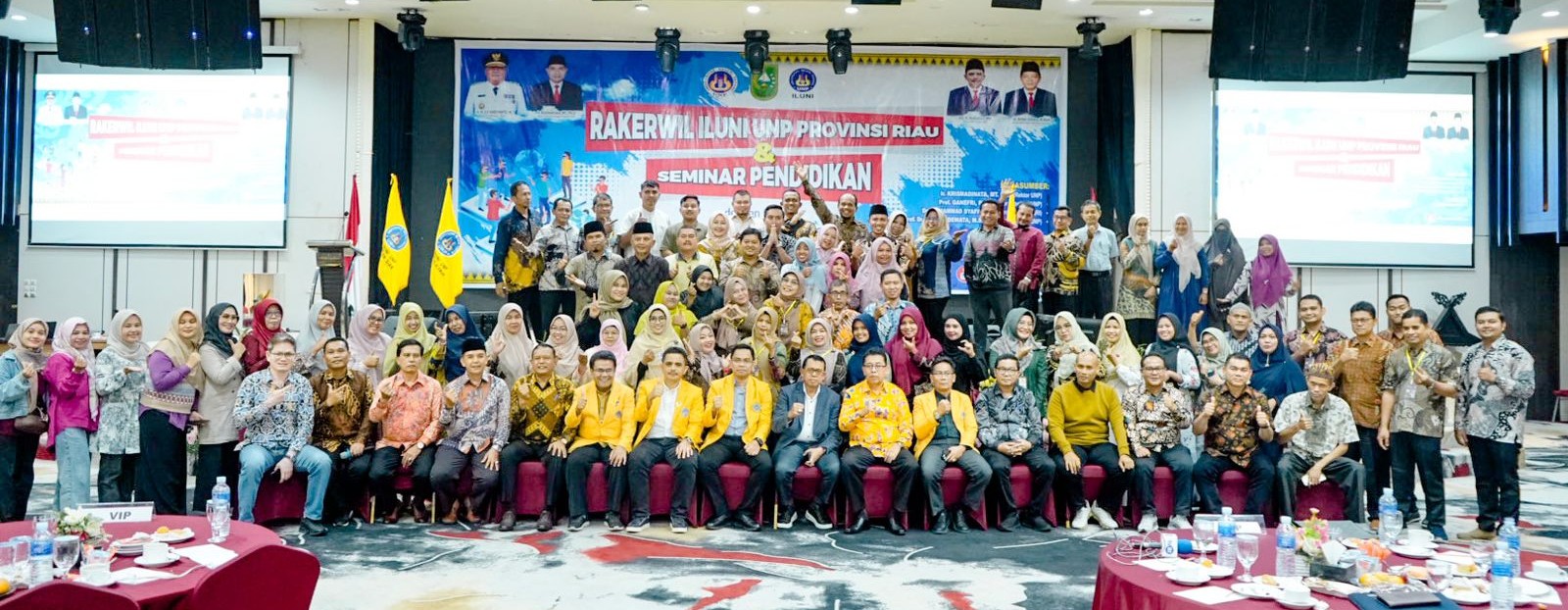 Rakerwil Rektor UNP Iluni UNP: Alumni Harus Bersinergi Bangun Riau