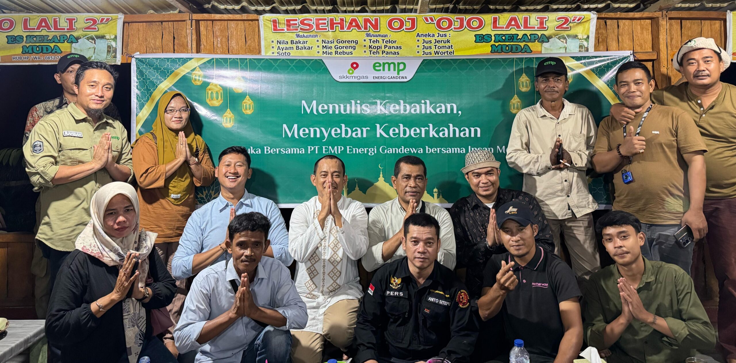 Tebar Keberkahan PT. EMP Energi Gandewa Gelar Buka Puasa Bersama Insan Pers