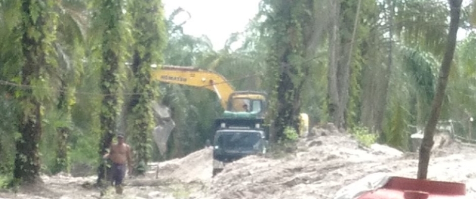Diduga Galian C Di Kerang Bebas Beroperasi