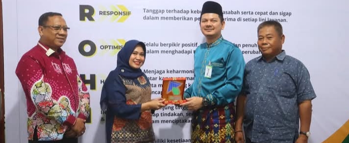 BPR Rohil Terima Kunjungan PT BPR Bank Dana Amanah Pelelawan Dalam Rangka Silahturahmi
