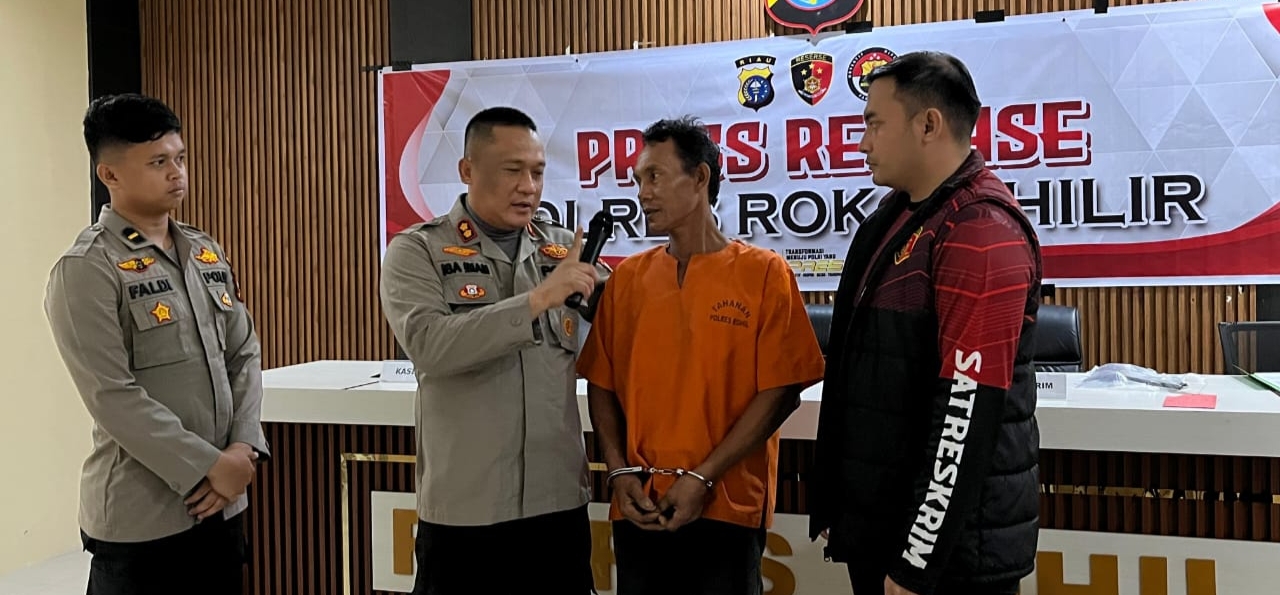 Terbaca Di Dashboard&nbsp; Kapolres Rohil Ungkap Kasus Karhutla