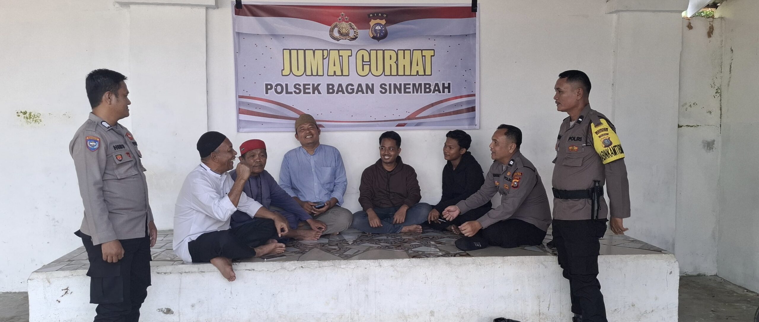 Tingkatkan Sinergi Polsek Bagan Sinembah Gelar Jum’at Curhat