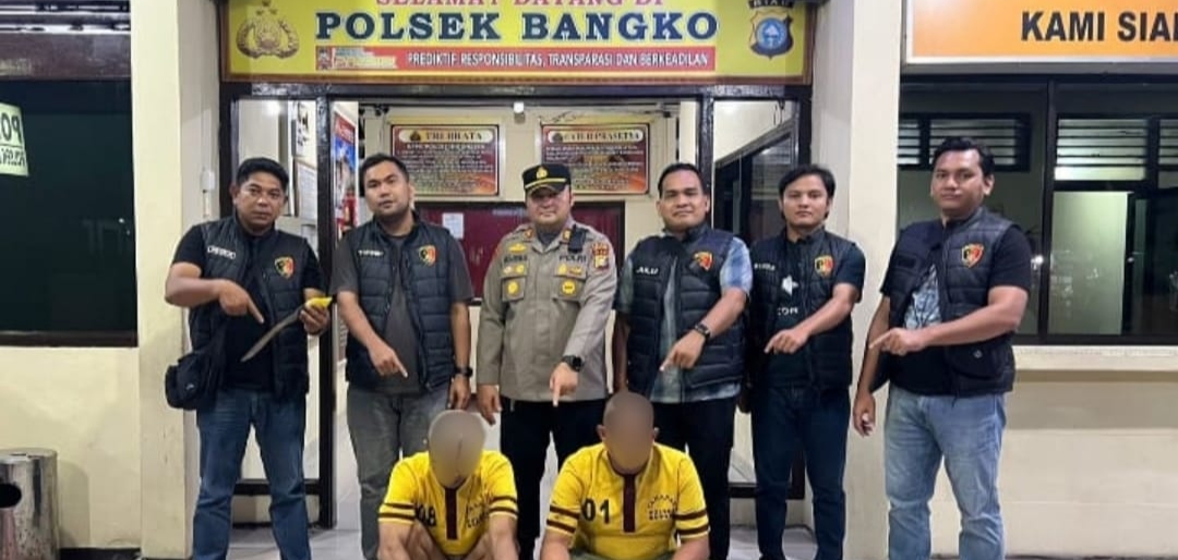 2 Pelaku Penganiayaan Berhasil Diamankan  Polsek Bangko
