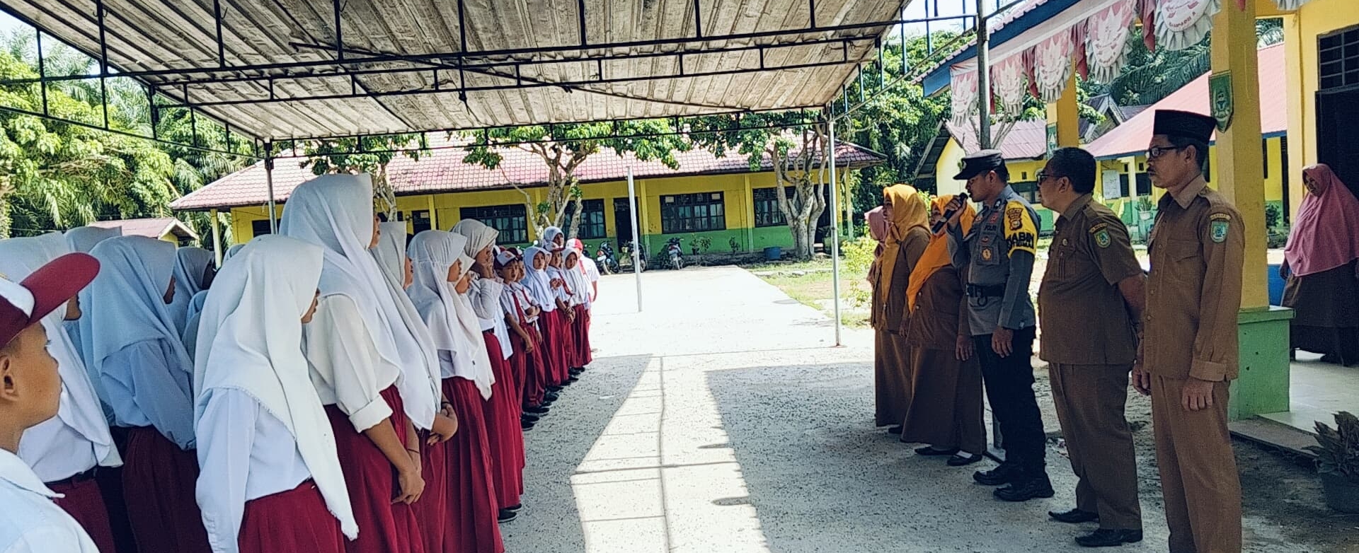 Polsek Batu Hampar Sosialisasi Stop Bullying di Sekolah SDN 003