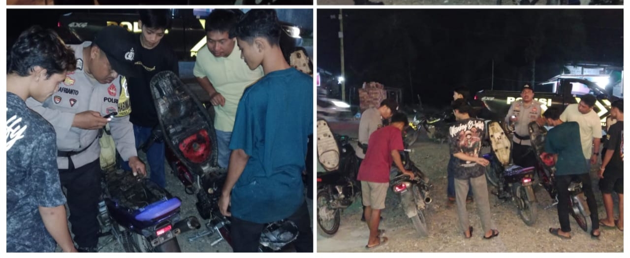 Antisipasi Premanisme dan C3 Polres Rohil dan Jajaran Rutin KRYD