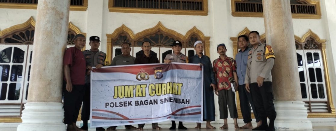 Tingkatkan Silahturahmi Polsek Bagan Sinembah Gelar Curhat Jum’at