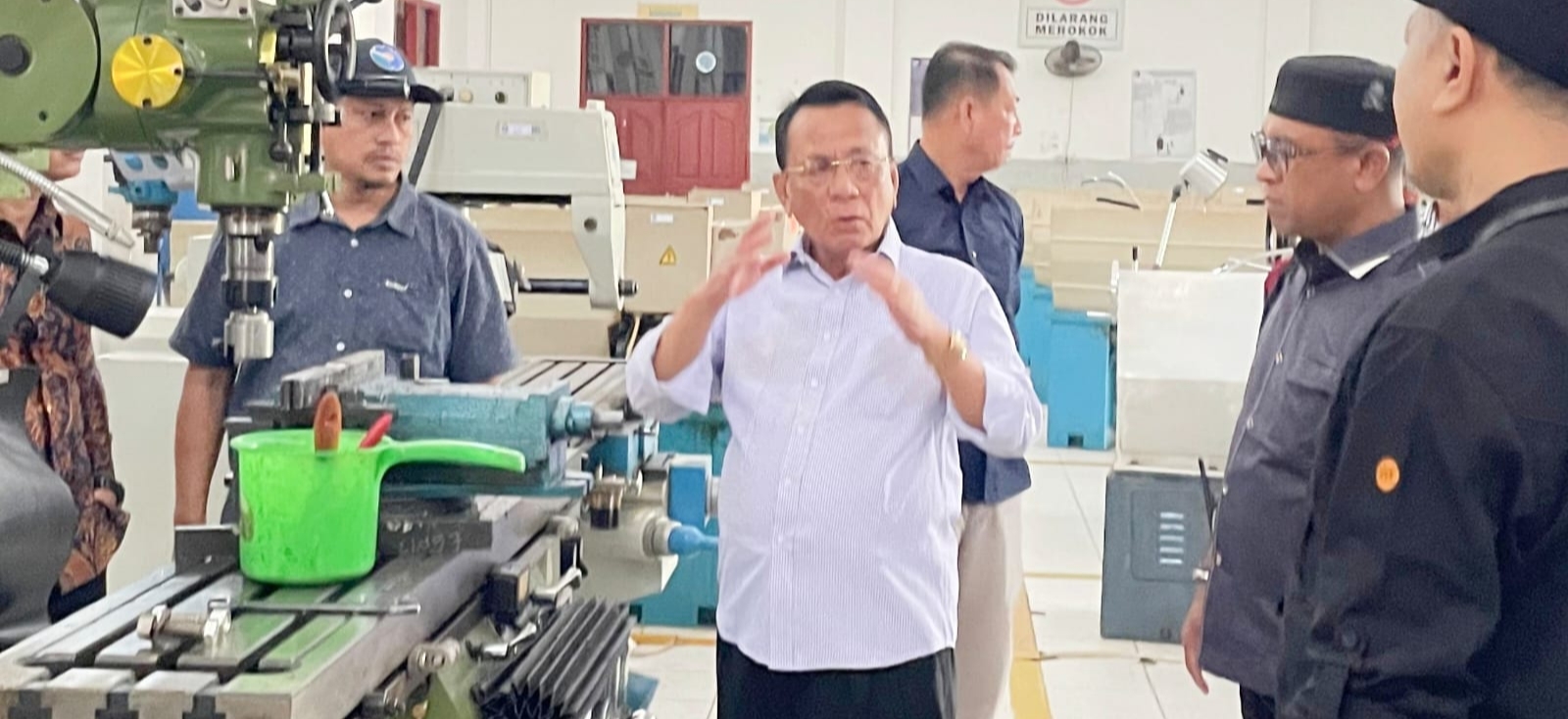 Bupati Rohil Kunjungi Politeknik Bengkalis, Ambil Contoh Realisasikan Janji Kampanye