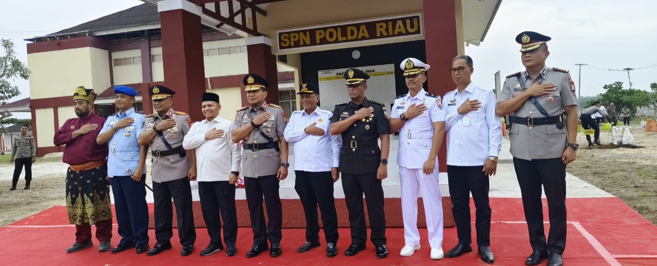 Bupati Rohil Hadiri Pembukaan Pendidikan Bintara Polda Riau