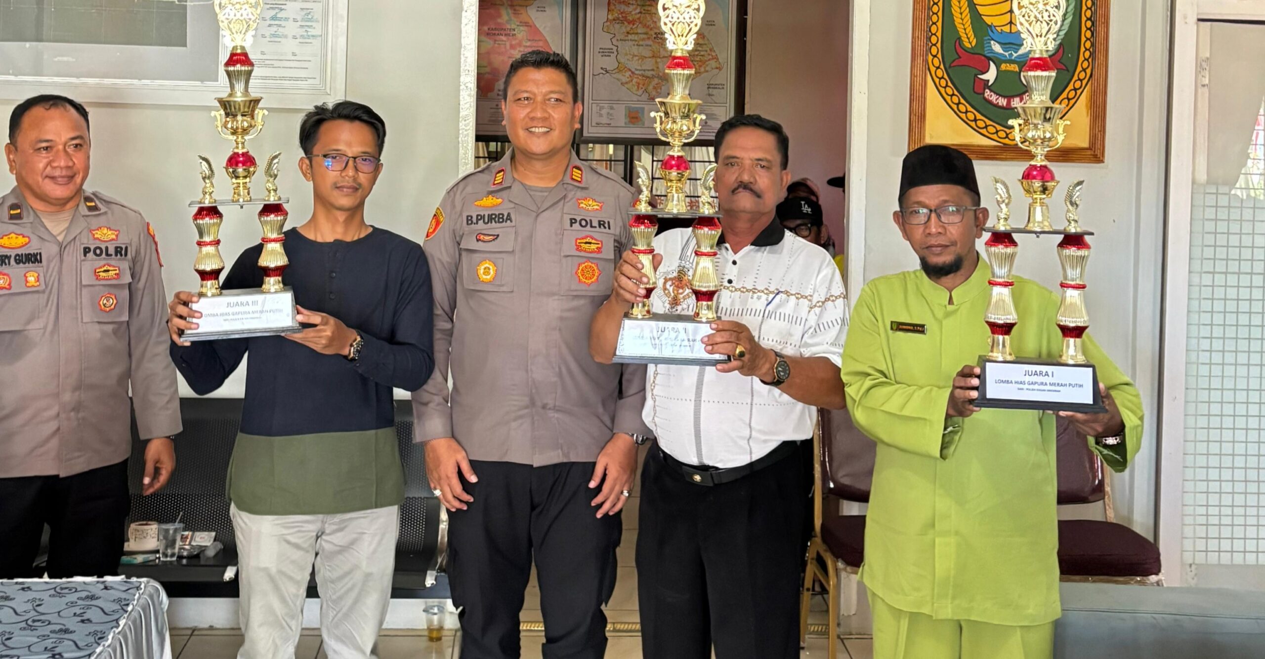 Kapolsek Bagan Sinembah Apresiasi Desa Pasir Putih