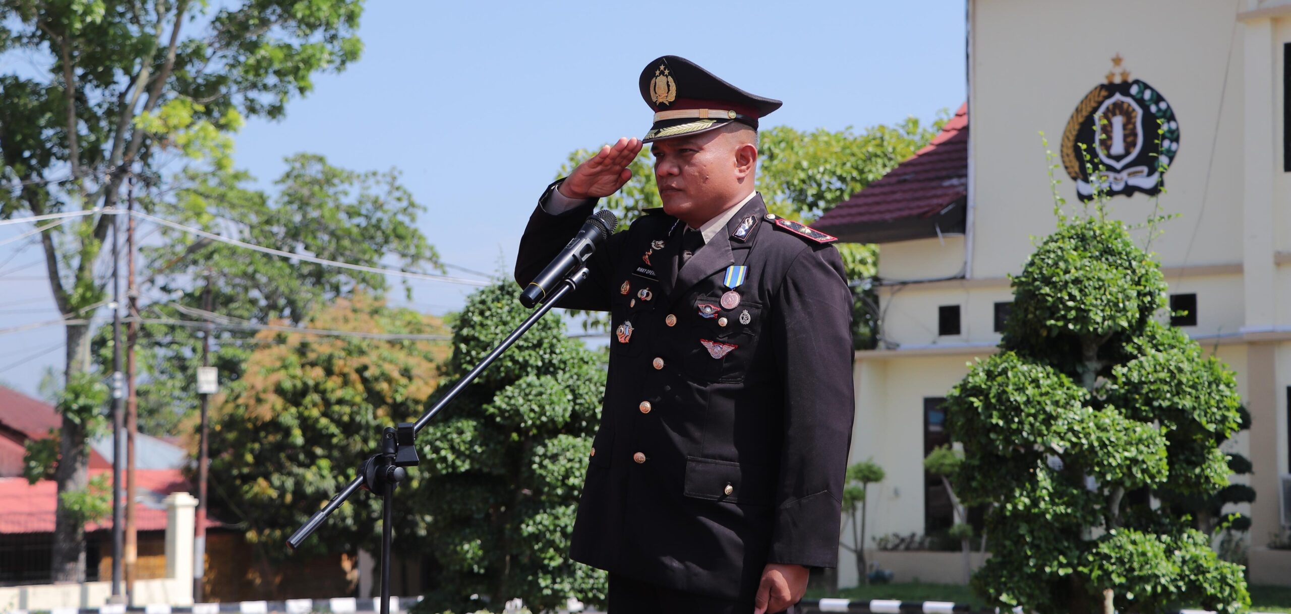 Peringatan Kemerdekaan RI ke 80 Polres Rohil Berlangsung Khidmat