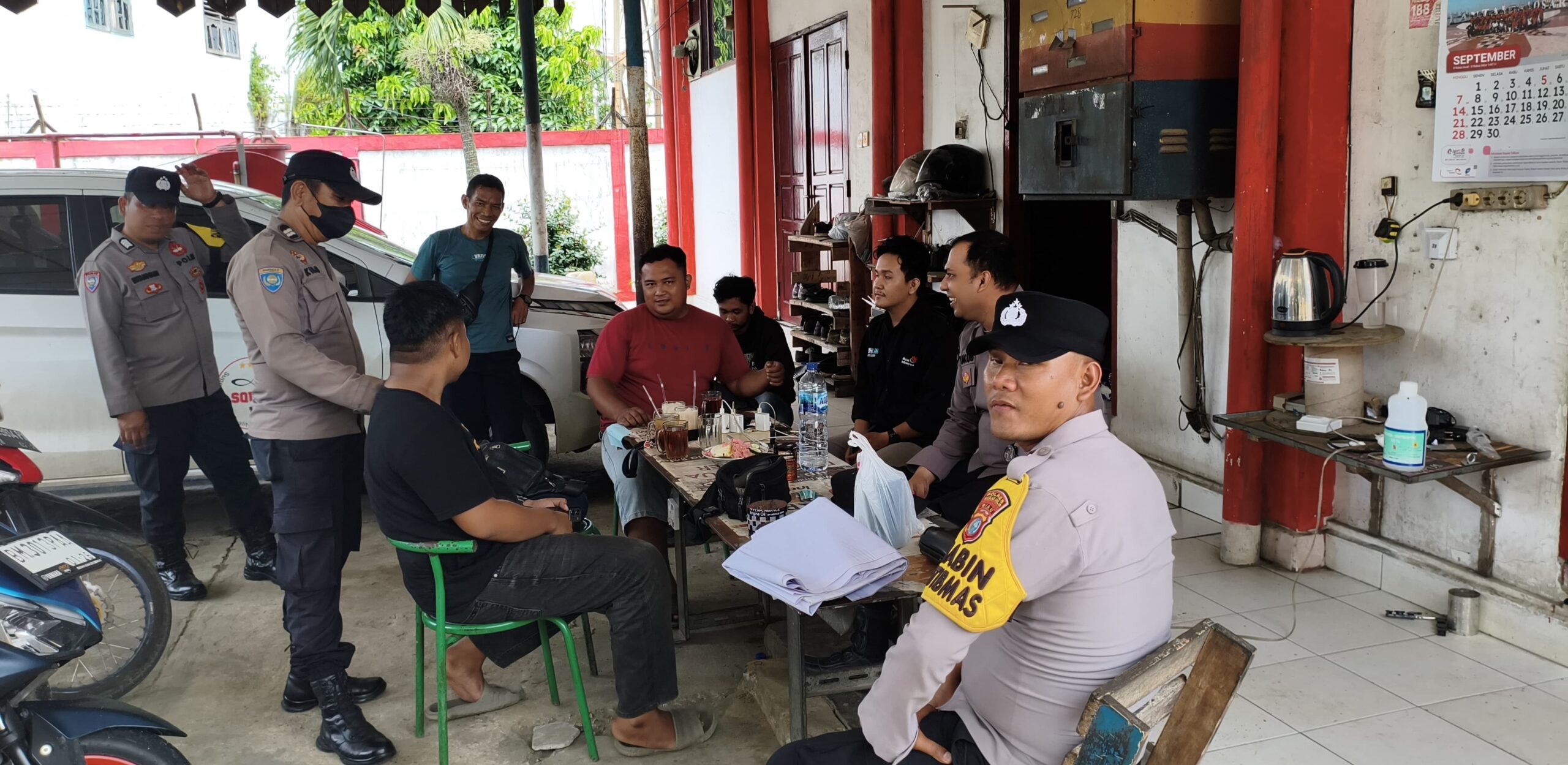 Pererat Silahturahmi Polsek Bagan Sinembah Gelar Jum’at Curhat