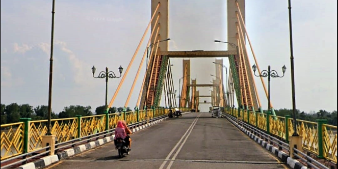 Gubri Perbaiki Jembatan Pedamaran, Pemda Rohil Beri Apresiasi