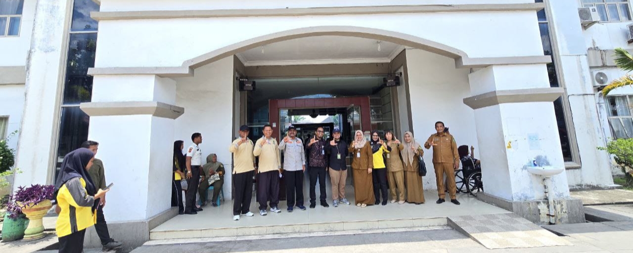 Kadis DLH Rohil Terima Kunjungan Tim Penilaian Adipura KLHK