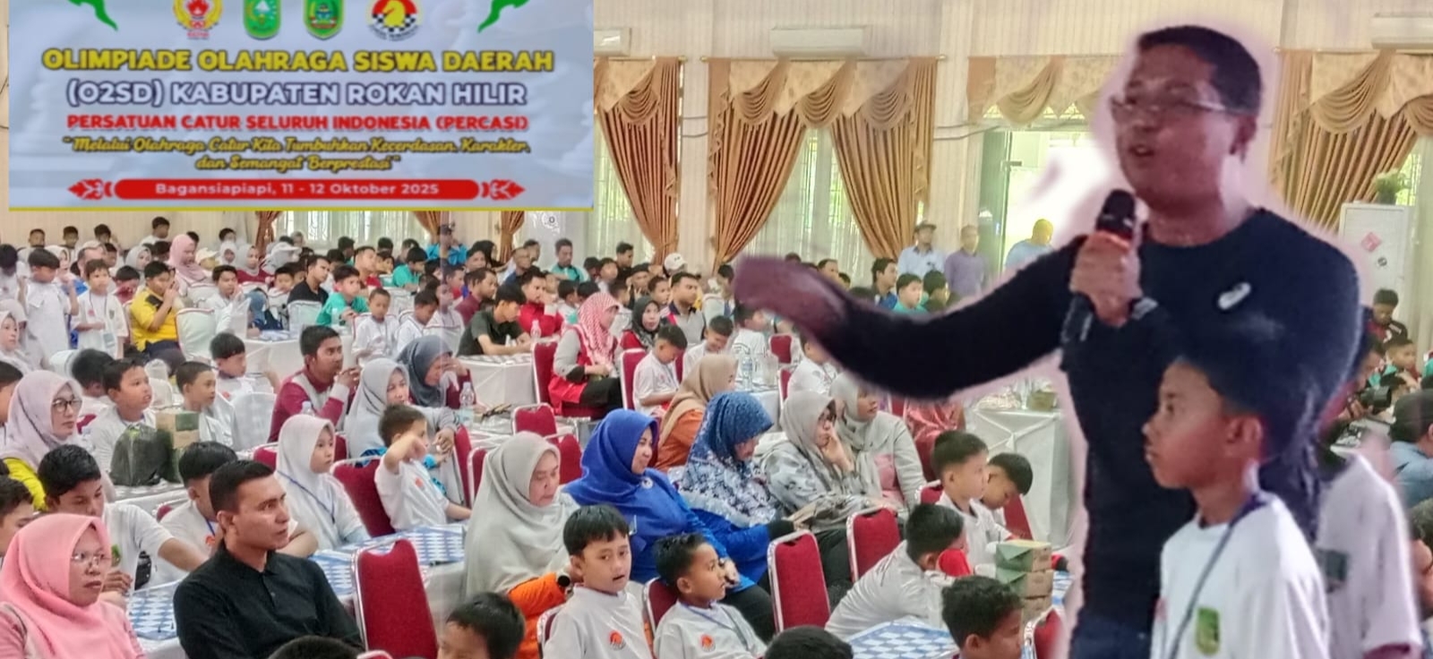 Dengan O2SD Gelar Kompetisi Catur Siswa SD dan SMP