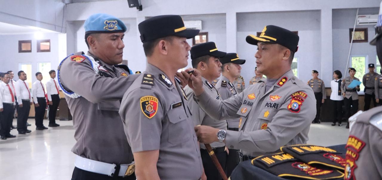 Kapolres Rohil Pimpin Apel Launching Pamapta Pelayanan Terpadu