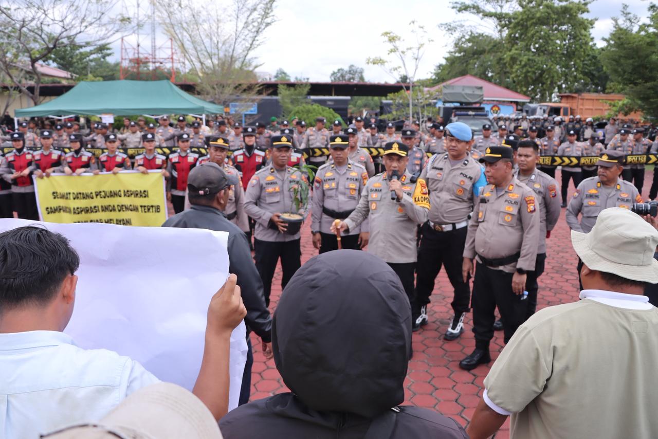 Antisipasi Gangguan Keamanan Polres Rohil Gelar Sispammako dan Sispam Kota