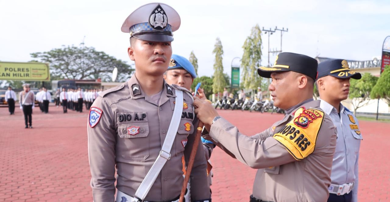 Polres Rohil Gelar Apel Ops Zebra LK 2025