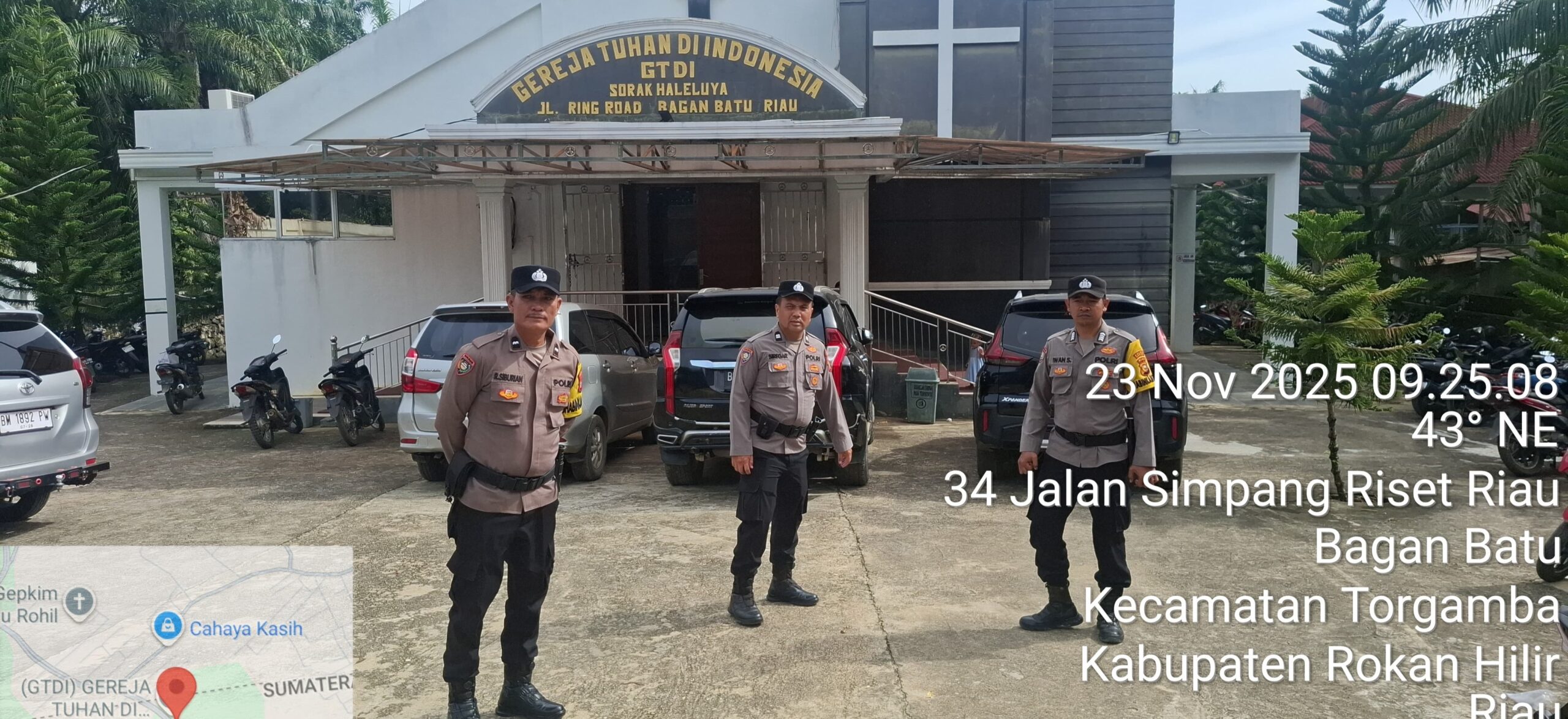 Jaga Kamtibmas Polsek Bagan Sinembah Rutin Patroli