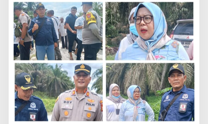 Polsek Pujud Sterilkan Aksi Massa di Air Hitam