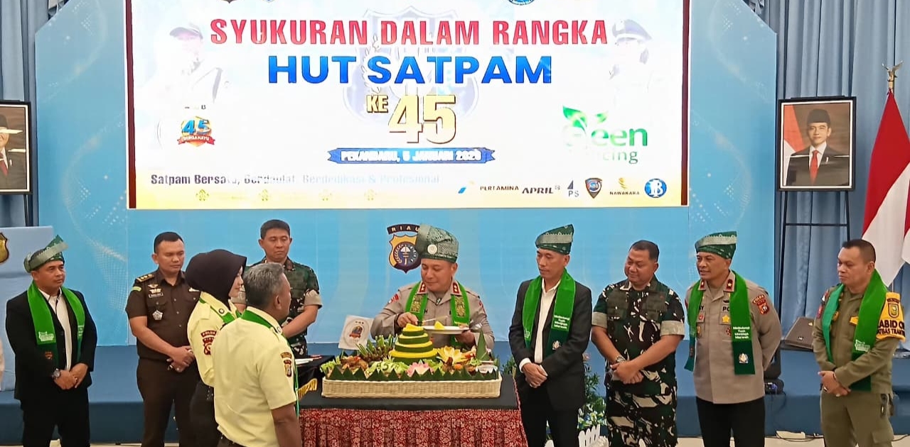 Hut Satpam ke 45, Kapolda Riau: Peran Satpam Sangat Strategis