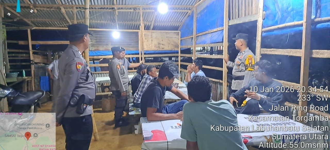 Perketat Kamtibmas Polsek Bagan Sinembah Rutin KRYD