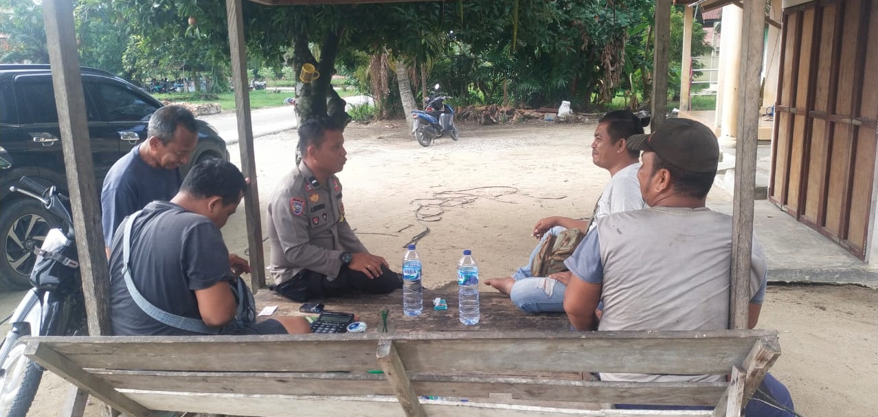 Jalin Silaturahmi dan Jaga Kamtibmas Polsek Pujud Gelar Minggu Kasih