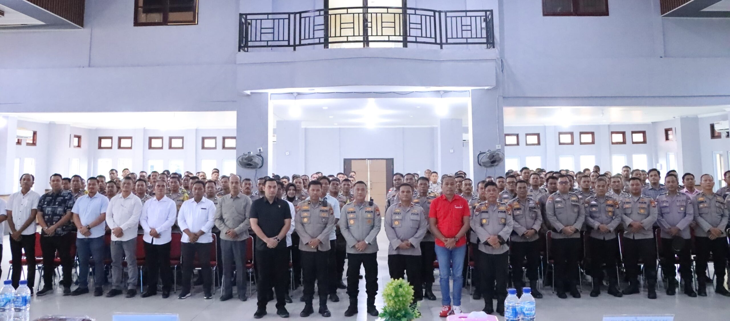Kapolres Rohil Pimpin Kegiatan Anev Bhabinkamtibmas