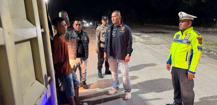 Polsek Pujud Gelar KRYD Antisipasi C3 dan Premanisme