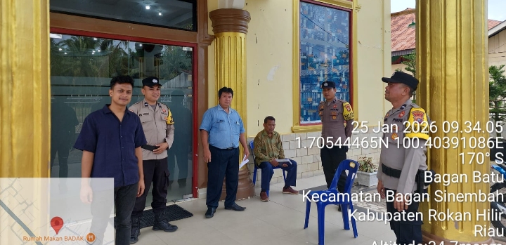 Tingkatkan Kamtibmas Polsek Bagan Sinembah Gelar Patroli