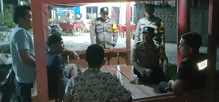 Polsek Bagan Sinembah Gencar Cek Pos Siskamling Warga