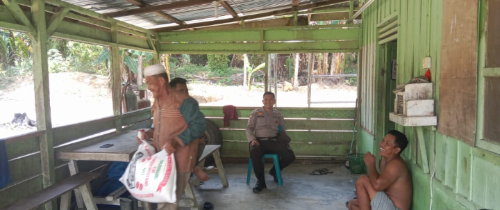 Sambang Warga Rutin Polsek Pujud Sosialisasi Kamtibmas