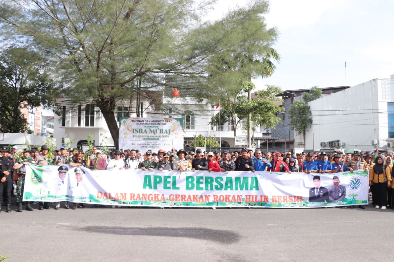 Polres Rohil Ikuti Apel GIA Bersama Forkopimda