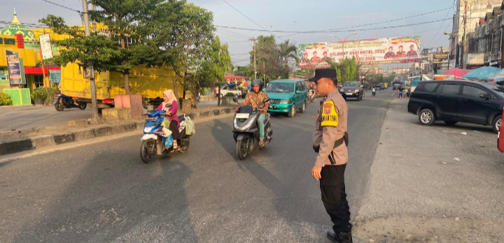 Supaya Aman Polsek Bagan Sinembah Gelar Strong Point