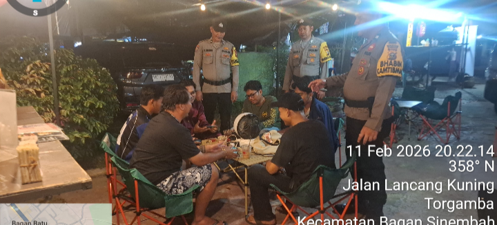 KRYD Rutin Polsek Bagan Sinembah Cegah C3