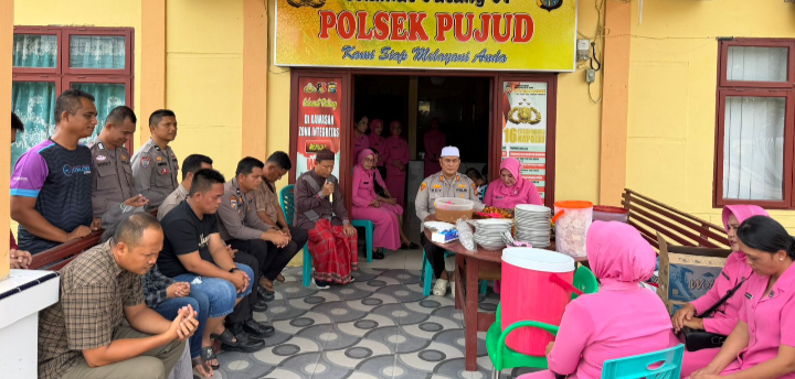 Sambut Bulan Suci Ramadhan Polsek Pujud Gelar Do’a Bersama