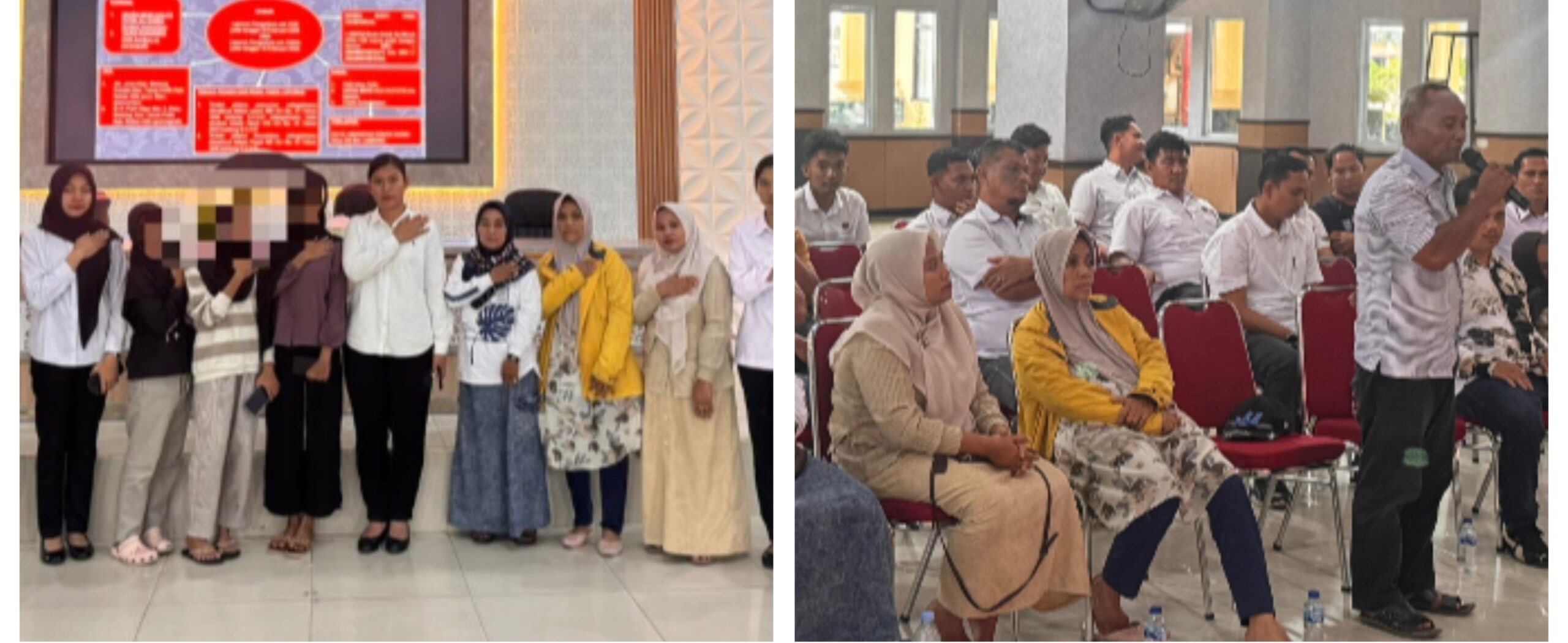 Terkait Laporan Warga Sintong Polres Rohil Gelar Perkara