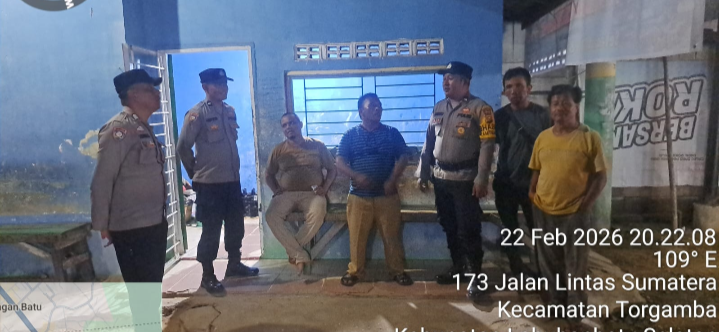 Cipta Kondusif Polsek Bagan Sinembah Intensifkan KRYD