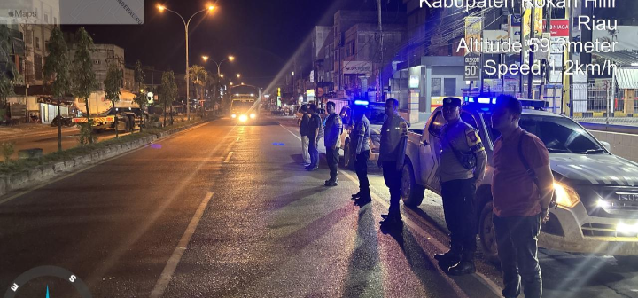 Cegah Balap Liar Polsek Bagan Sinembah Gelar Patroli