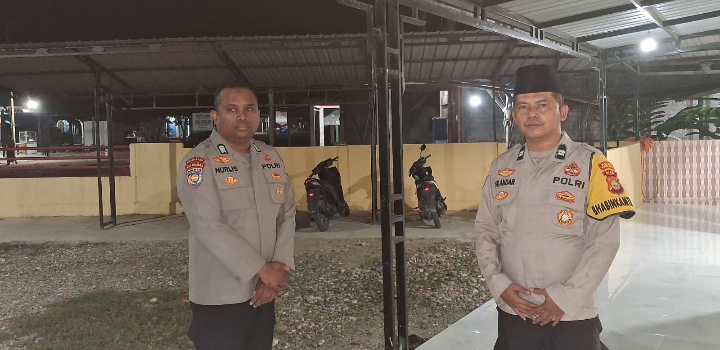 Patroli dan PAM Subuh Polsek Pujud Antisipasi C3