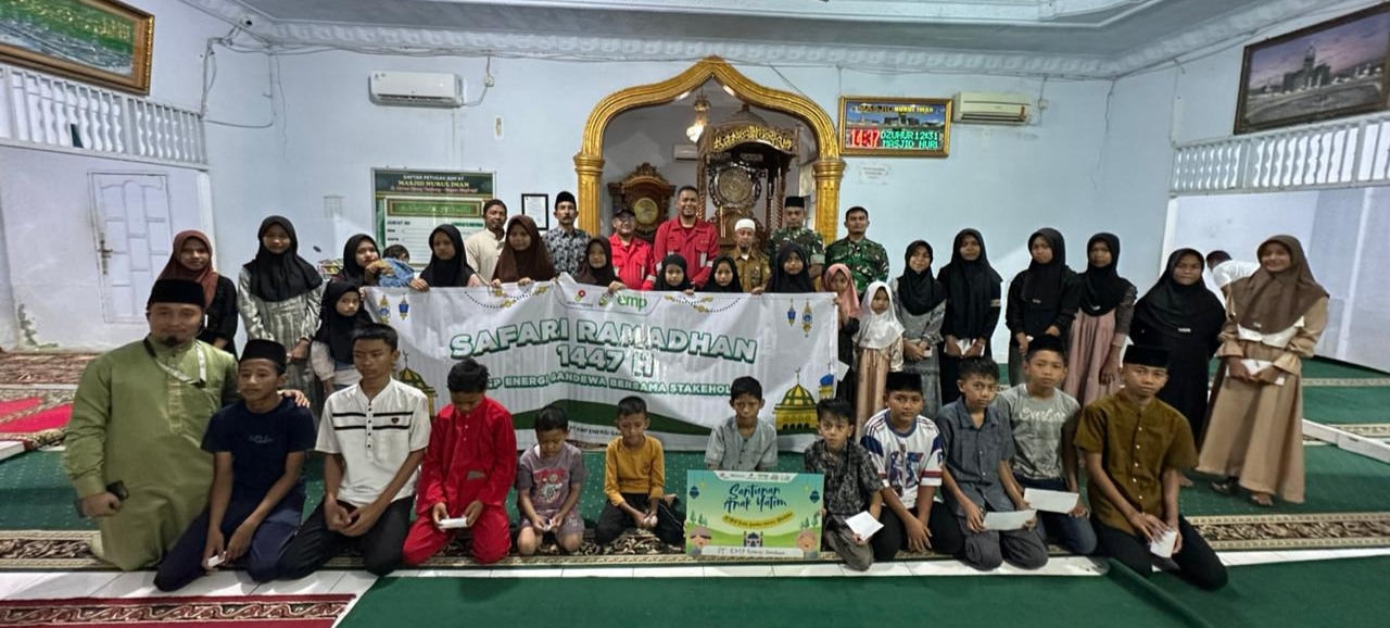 Hadir Untuk Negeri, EMP Energi Gandewa Santuni 30 Anak Yatim