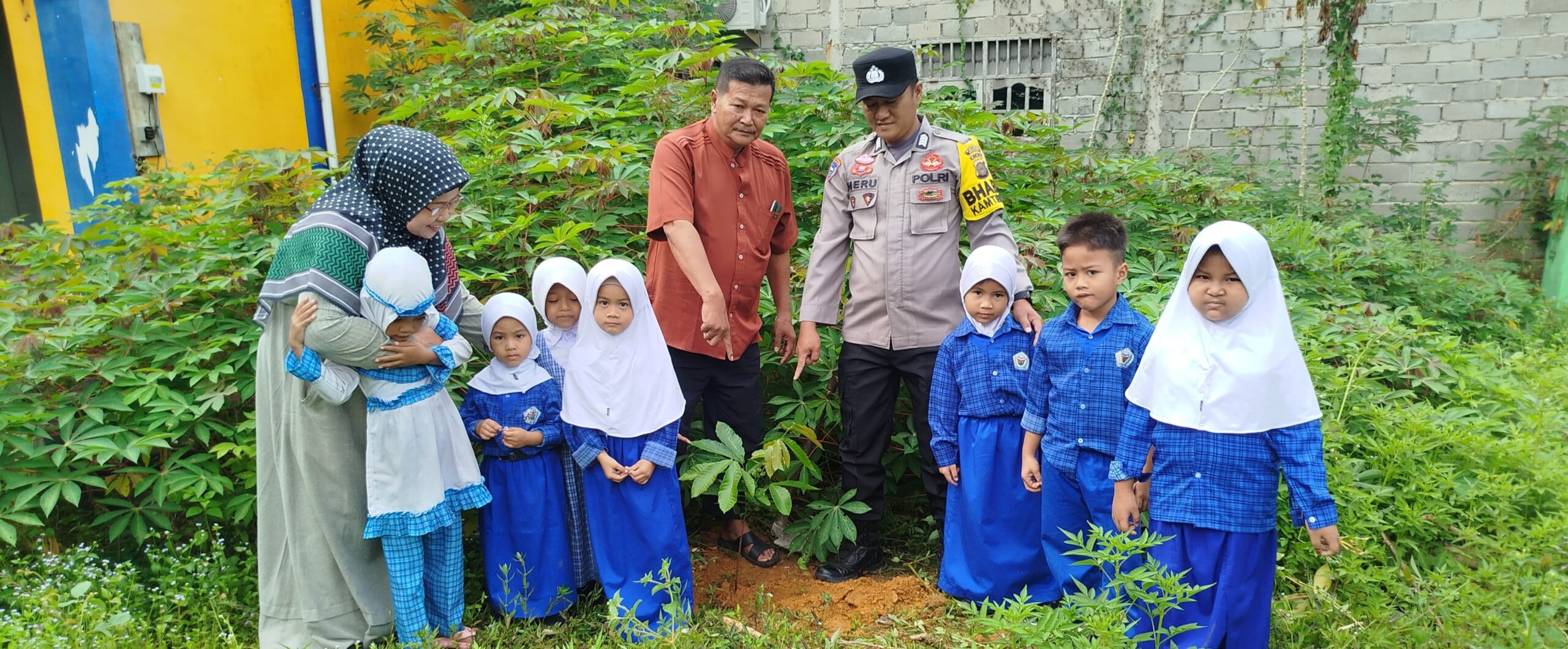 Polsek Bagan Sinembah Sosialisasi Green Policing di Sekolah