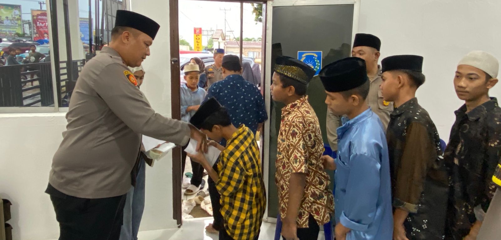 Polsek Bagan Sinembah Gelar Buka Puasa Bersama dan Santuni Anak Yatim