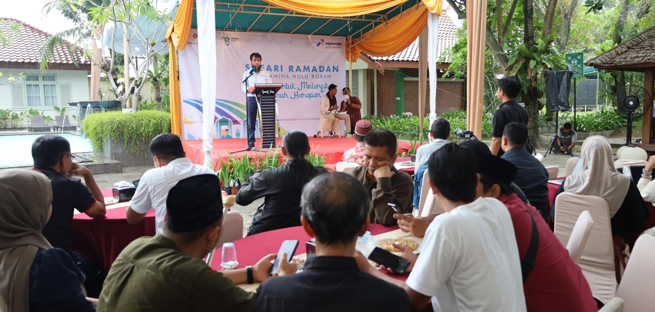 Tingkatkan Silaturahmi PT. PHR Santuni Anak Yatim dan Keluarga Wartawan