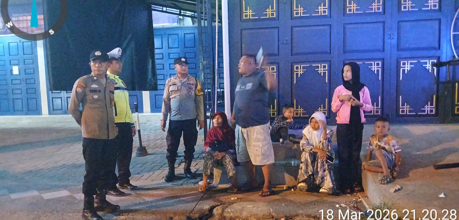 Agar Aman dan Kondusif Polsek Bagan Sinembah Intensifkan Patroli