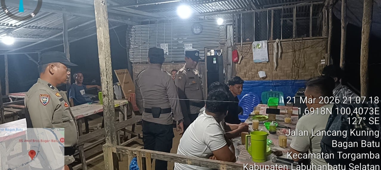 Cipta Kondusif Polsek Bagan Sinembah Gelar KRYD