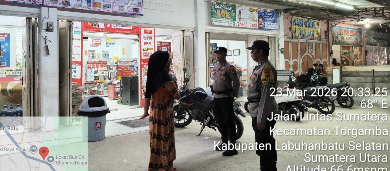 KRYD Rutin Polsek Bagan Sinembah Antisipasi C3