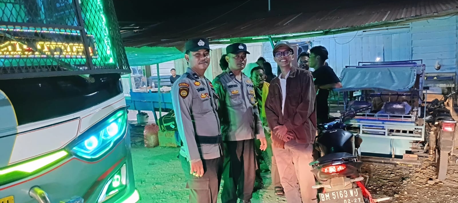 Polsek Bagan Sinembah Gelar KRYD Antisipasi C3 dan Premanisme