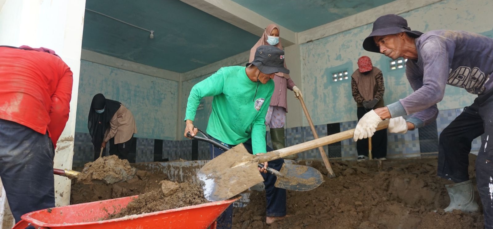Warga di Mereudu Goro Bersama Pemerintah Pasca Pemulihan Pascabencana