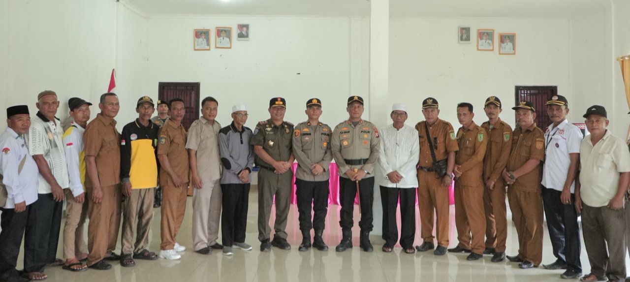 Kapolda Riau Komitmen Berantas Narkoba, Polres Rohil Lantik Kapolsek Panipahan